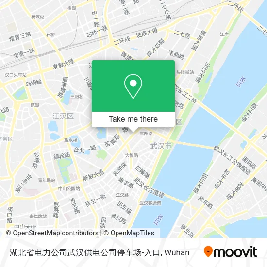 湖北省电力公司武汉供电公司停车场-入口 map
