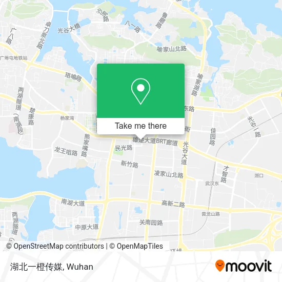湖北一橙传媒 map