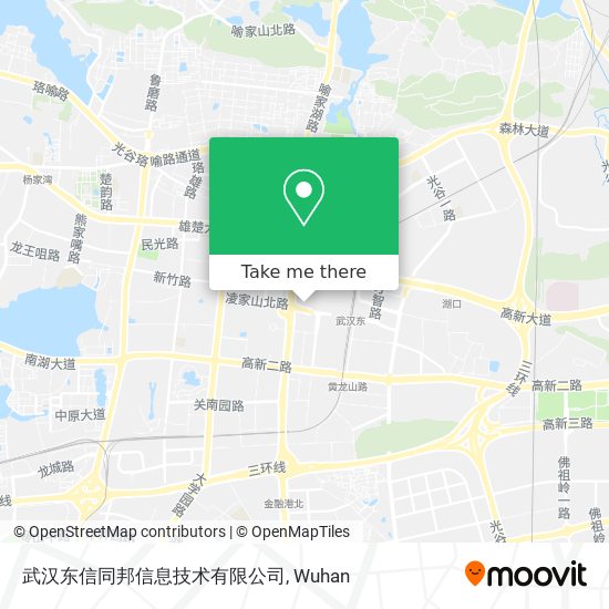 武汉东信同邦信息技术有限公司 map