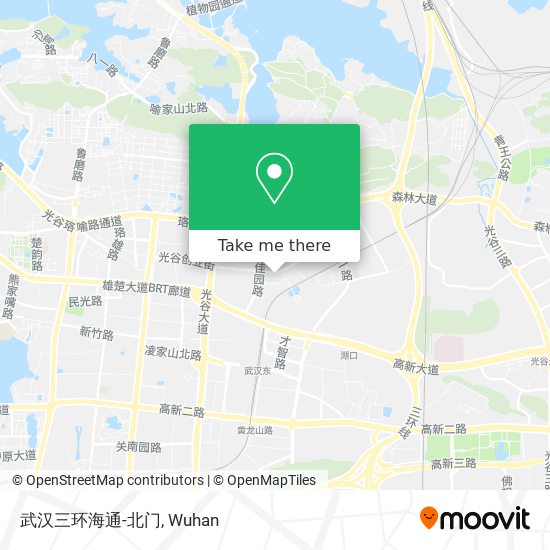 武汉三环海通-北门 map