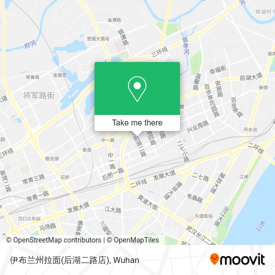 伊布兰州拉面(后湖二路店) map