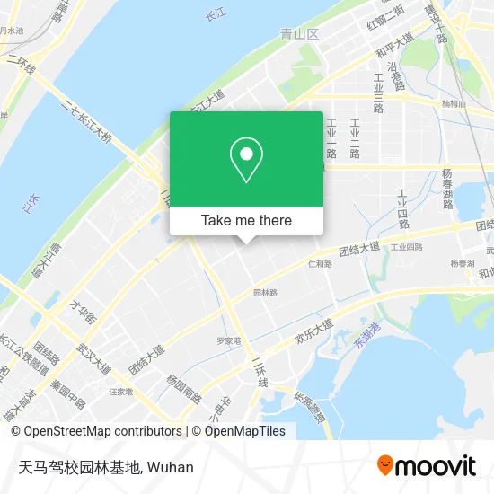 天马驾校园林基地 map