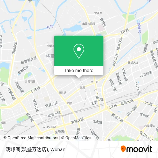 珑璟阁(凯盛万达店) map
