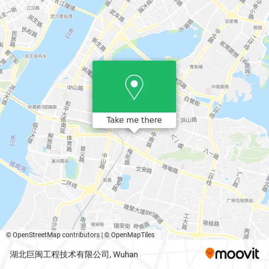 湖北巨闽工程技术有限公司 map