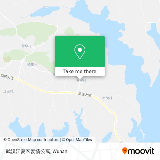 武汉江夏区爱情公寓 map
