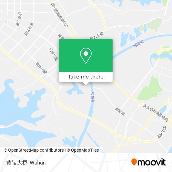 黄陵大桥 map