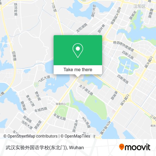 武汉实验外国语学校(东北门) map