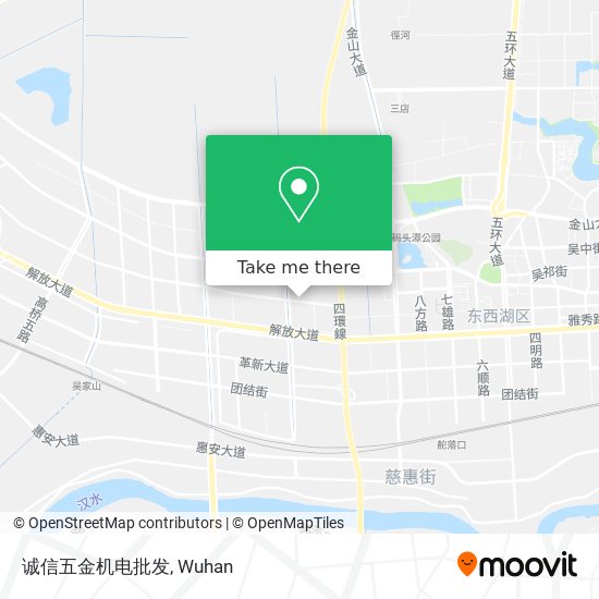 诚信五金机电批发 map