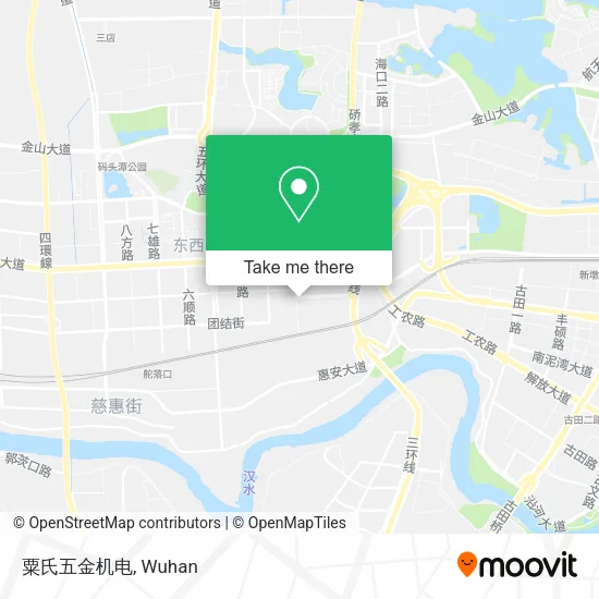 粟氏五金机电 map