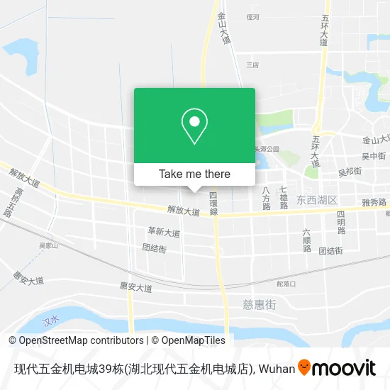 现代五金机电城39栋(湖北现代五金机电城店) map
