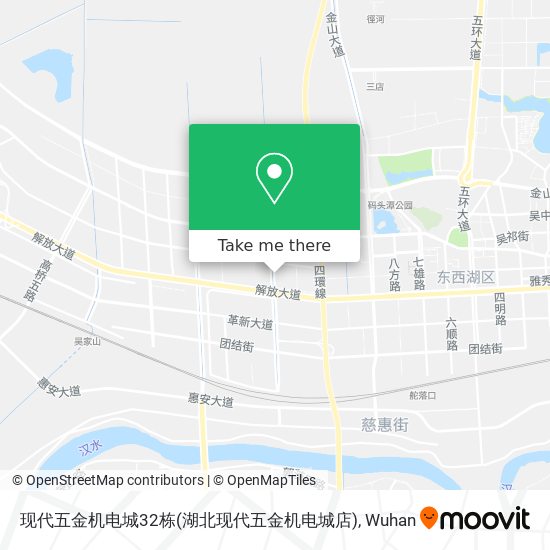 现代五金机电城32栋(湖北现代五金机电城店) map