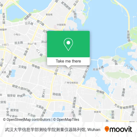 武汉大学信息学部测绘学院测量仪器陈列馆 map