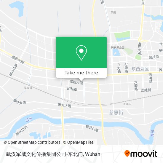 武汉军威文化传播集团公司-东北门 map