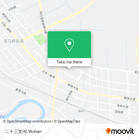 二十三支沟 map