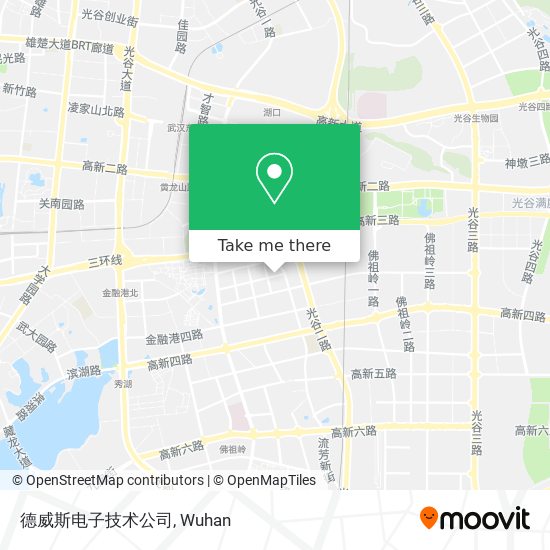 德威斯电子技术公司 map