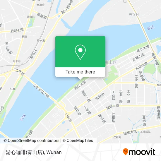 游心咖啡(青山店) map