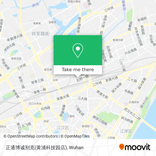 正通博诚别克(黄浦科技园店) map