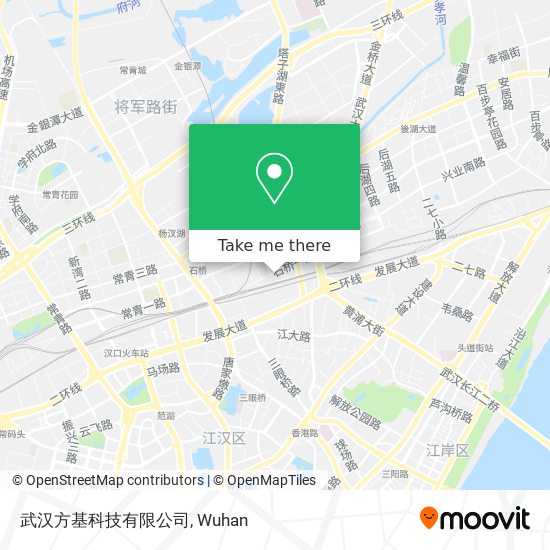 武汉方基科技有限公司 map