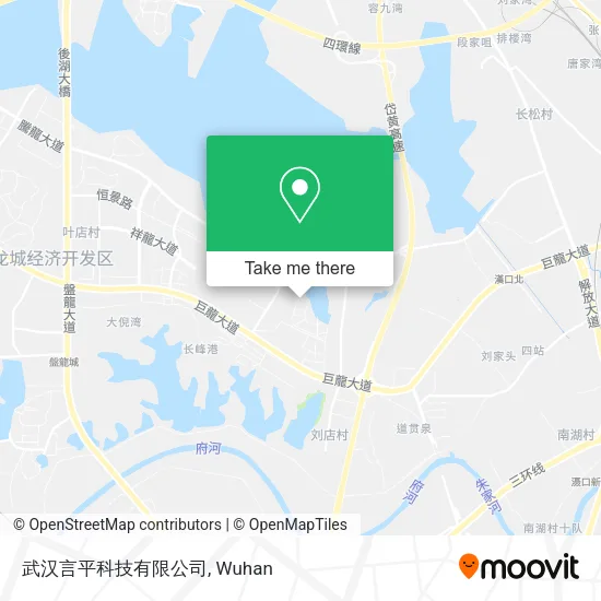 武汉言平科技有限公司 map