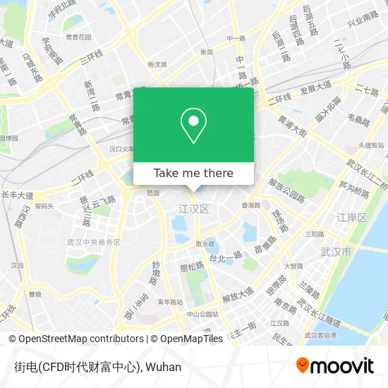 街电(CFD时代财富中心) map