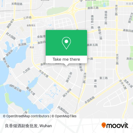 良香烟酒副食批发 map