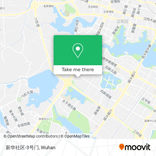 新华社区-3号门 map