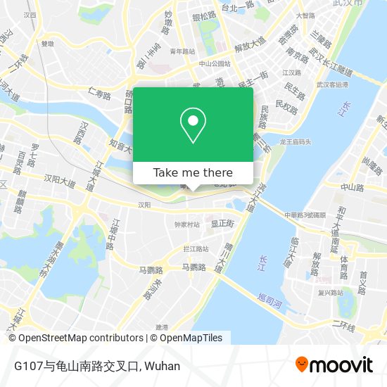 G107与龟山南路交叉口 map