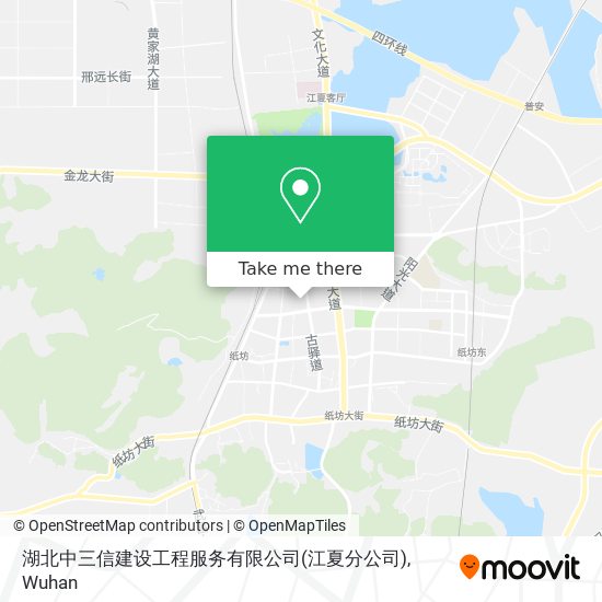 湖北中三信建设工程服务有限公司(江夏分公司) map