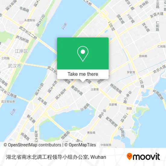 湖北省南水北调工程领导小组办公室 map