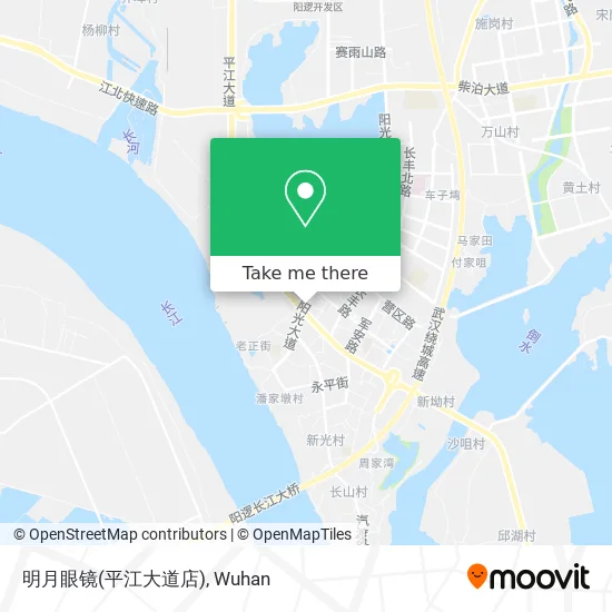 明月眼镜(平江大道店) map