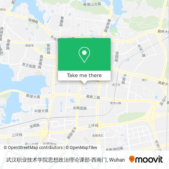 武汉职业技术学院思想政治理论课部-西南门 map