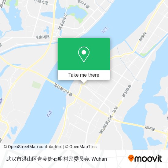 武汉市洪山区青菱街石咀村民委员会 map