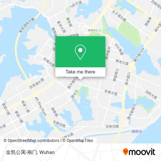 金凯公寓-南门 map