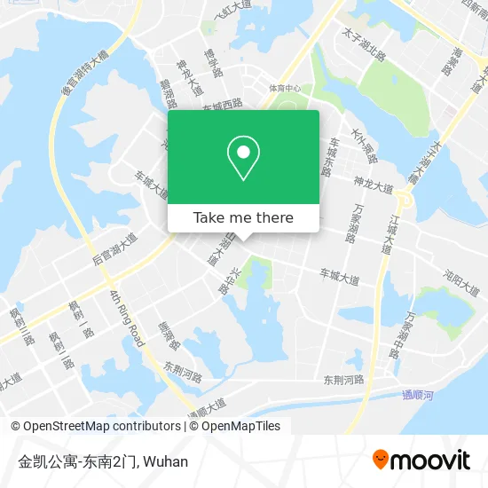 金凯公寓-东南2门 map