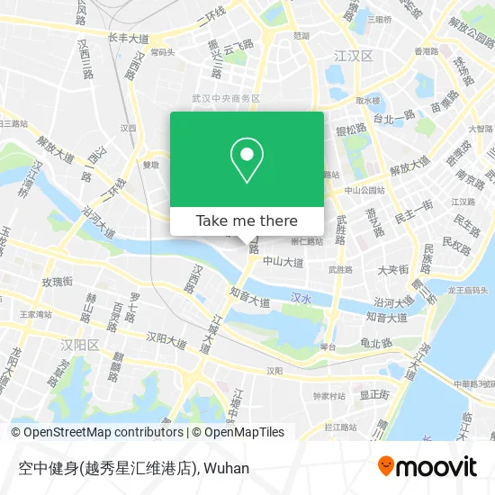 空中健身(越秀星汇维港店) map