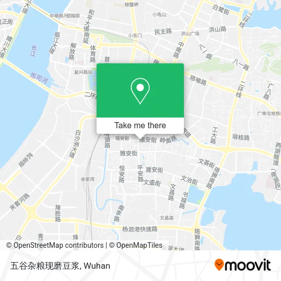 五谷杂粮现磨豆浆 map
