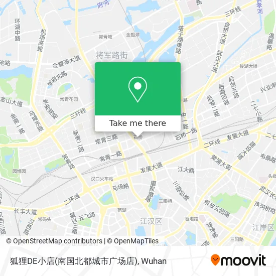 狐狸DE小店(南国北都城市广场店) map