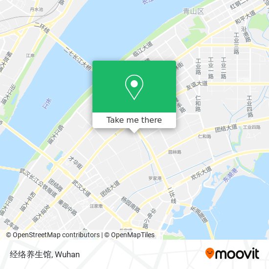 经络养生馆 map