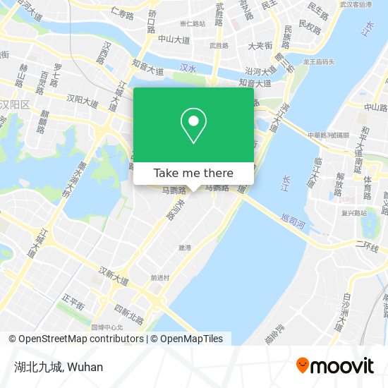 湖北九城 map