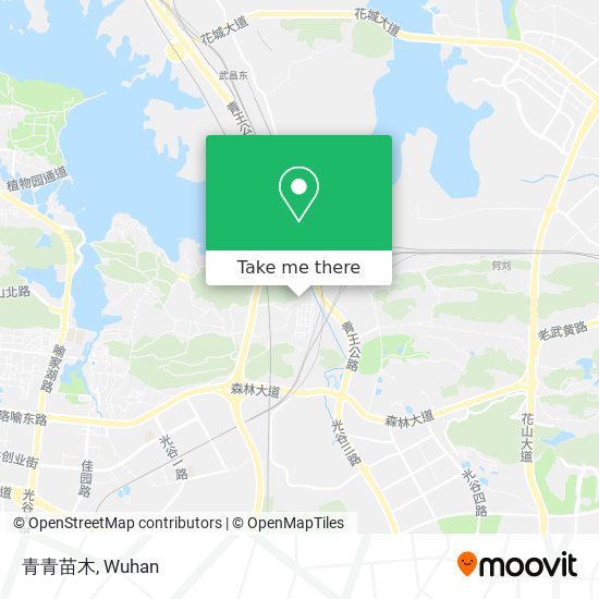 青青苗木 map