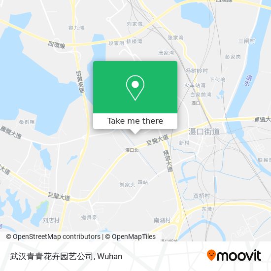 武汉青青花卉园艺公司 map