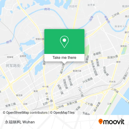 永福钢构 map