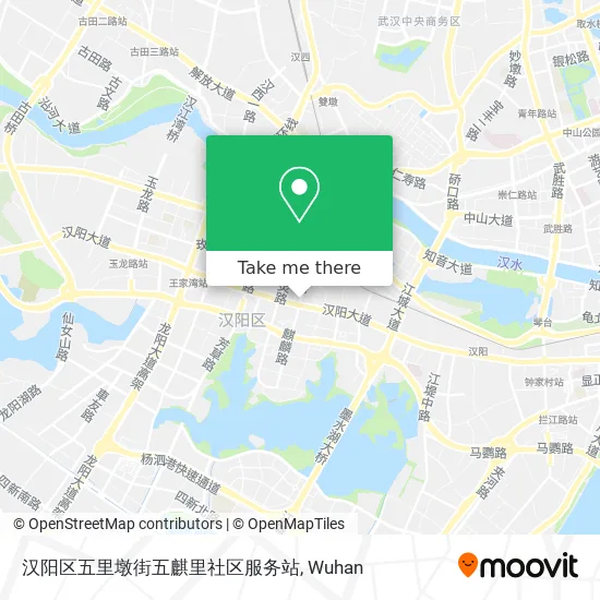 汉阳区五里墩街五麒里社区服务站 map