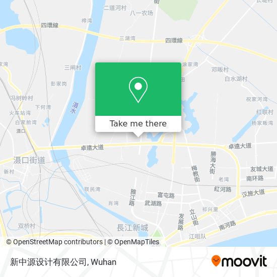 新中源设计有限公司 map