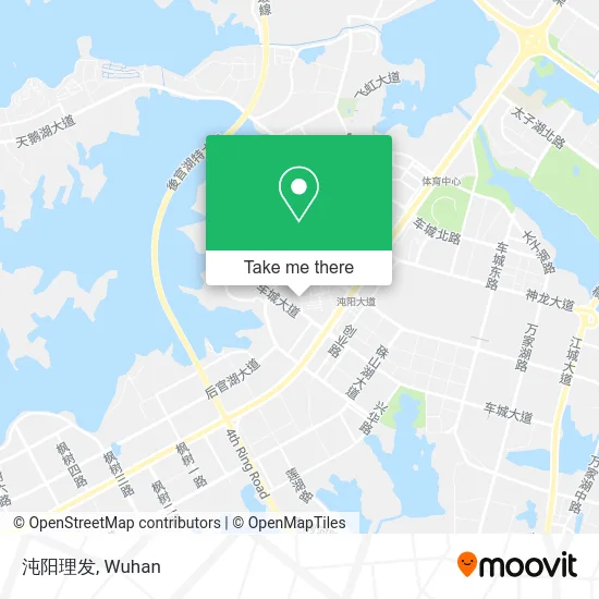 沌阳理发 map