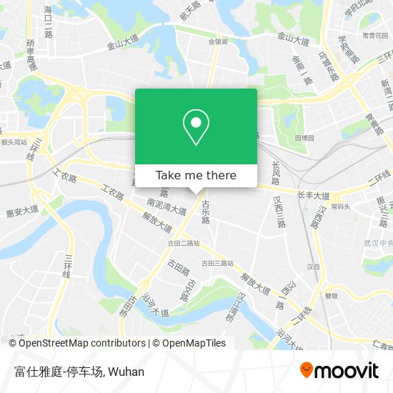 富仕雅庭-停车场 map