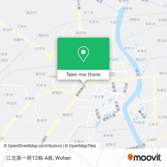 江北第一府12栋-A栋 map