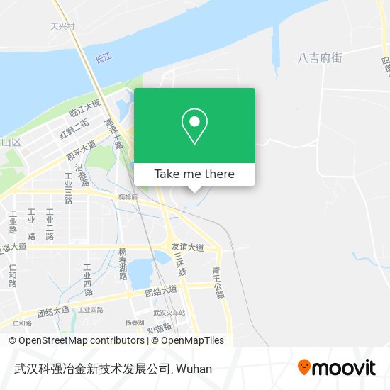 武汉科强冶金新技术发展公司 map