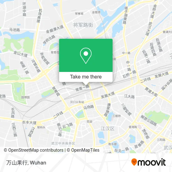 万山果行 map