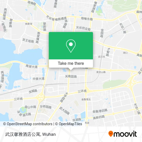 武汉馨雅酒店公寓 map